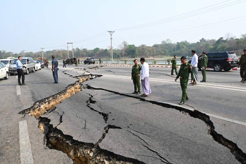 Động đất ở Myanmar 'như nhát dao khổng lồ cắt vào Trái đất' - Ảnh 3. Myanmar - Ảnh 2.