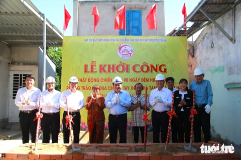 Ninh Thuận phát động 90 ngày đêm xóa 1.000 nhà tạm, nhà dột nát - Ảnh 4.