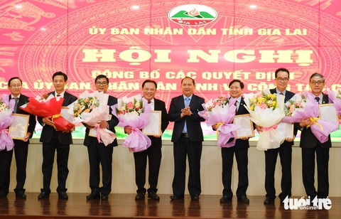 Những gương mặt lãnh đạo sở ngành Gia Lai sau hợp nhất là ai? - Ảnh 1.