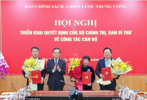 Bà Nguyễn Thúy Anh, ông Nguyễn Hoàng Anh, Nguyễn Thế Mạnh làm Phó ban Chính sách, chiến lược TƯ - Ảnh 1.