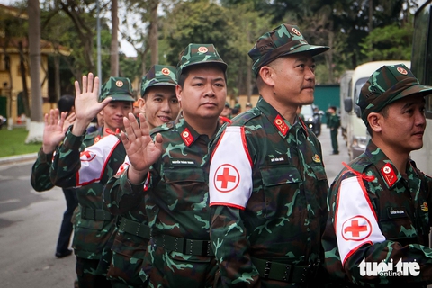 Lực lượng tinh nhuệ của quân đội Việt Nam lên đường sang Myanmar khắc phục hậu quả động đất - Ảnh 1.