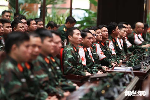 Lực lượng tinh nhuệ của quân đội Việt Nam lên đường sang Myanmar khắc phục hậu quả động đất - Ảnh 4.