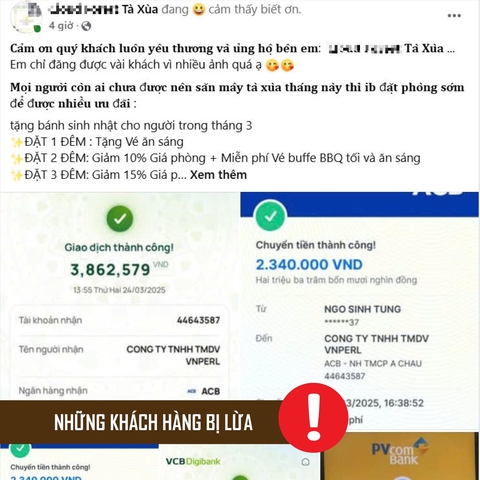 Mất tiền triệu vì fanpage homestay giả mạo - Ảnh 1.