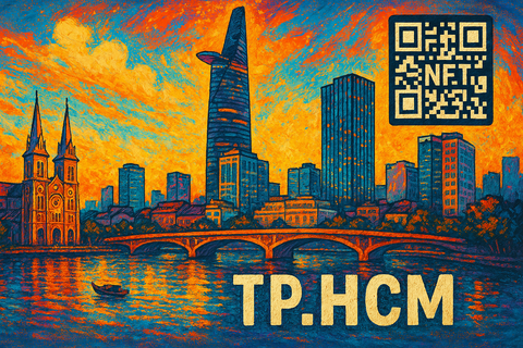 Thi sáng tác tranh công nghệ NFT cho thành phố vươn mình - Ảnh 1. công nghệ NFT - Ảnh 1.