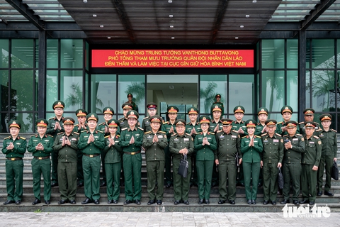 Lào chọn Việt Nam là nước đầu tiên để nghiên cứu xây dựng lực lượng gìn giữ hòa bình Liên hợp quốc - Ảnh 1.