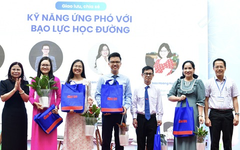 Chuyên gia chia sẻ kỹ năng ứng phó bạo lực học đường - Ảnh 1.