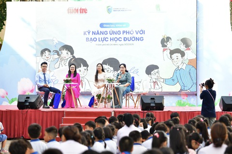 Chuyên gia chia sẻ kỹ năng ứng phó bạo lực học đường - Ảnh 2.