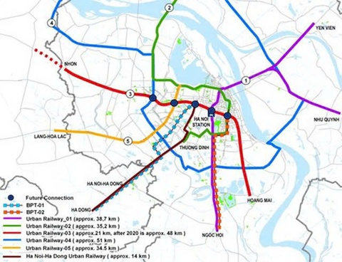 Hà Nội sắp xây tuyến metro Văn Cao - Hòa Lạc dài 39km - Ảnh 1.