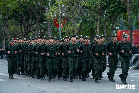 Mãn nhãn màn biểu diễn khí công, võ thuật, truy bắt tội phạm của lực lượng công an - Ảnh 17.