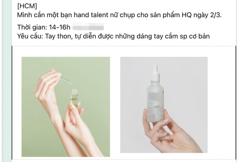 Kiếm tiền bằng nghề độc lạ hổng giống ai - Kỳ 2: Hái ra tiền nhờ làm mẫu... ngón tay - Ảnh 1. Kiếm tiền bằng nghề độc lạ hổng giống ai - Kỳ 2: Hái ra tiền nhờ làm mẫu... ngón tay - Ảnh 1.