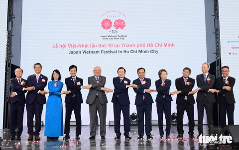 Nhiều hoạt động trải nghiệm tại Lễ hội Việt - Nhật 2025 - Ảnh 1. Nhiều hoạt động trải nghiệm tại Lễ hội Việt - Nhật 2025 - Ảnh 1.