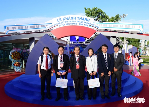 Sôi nổi lễ khánh thành metro số 1, TP.HCM bước vào kỷ nguyên giao thông mới - Ảnh 7.
