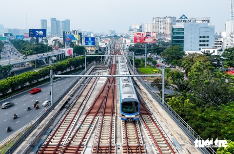 Sôi nổi lễ khánh thành metro số 1, TP.HCM bước vào kỷ nguyên giao thông mới - Ảnh 9.
