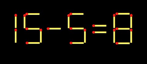 Thử tài IQ: Di chuyển một que diêm để 6-1=67 thành phép tính đúng - Ảnh 2.