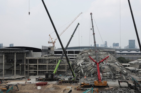 Không còn dấu hiệu sự sống, phát hiện thép 'dỏm' tại cao ốc sập ở Bangkok - Ảnh 1. Bangkok - Ảnh 1.