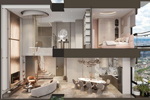 Sống hai tầng, tận hưởng chuẩn sống khác biệt cùng duplex Fiato Uptown - Ảnh 1.