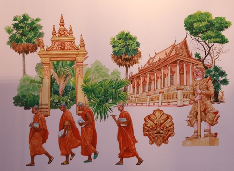 Nhớ bà nội miệt mài ngồi đan võng chàng trai 9x vẽ 2.000 bức tranh về di sản khắp cả nước - Ảnh 4. di sản - Ảnh 4.