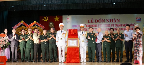 Truy tặng danh hiệu Anh hùng lực lượng vũ trang nhân dân cho thiếu tướng Hoàng Thế Thiện - Ảnh 1.