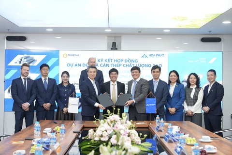 Hòa Phát đầu tư dây chuyền thép chất lượng cao của Tập đoàn Primetals - Ảnh 1.