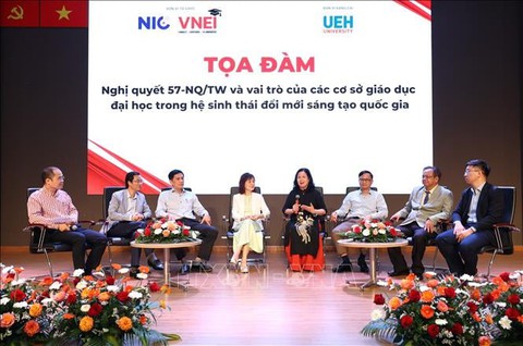 Phát huy vai trò của các cơ sở giáo dục đại học trong hiện thực hóa Nghị quyết 57 - Ảnh 1. Nghị quyết 57 - Ảnh 1.
