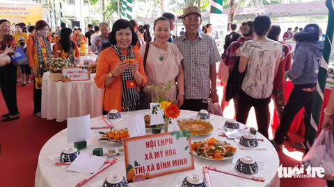 Ngắm ảnh món ăn chế biến từ trái thanh trà ở Vĩnh Long - Ảnh 4.