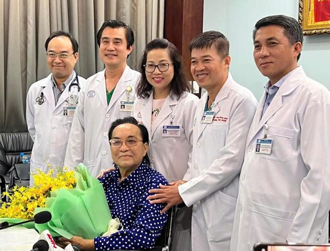 Nghệ sĩ Thanh Tuấn xuất viện - Ảnh 1. Thanh Tuấn - Ảnh 1.