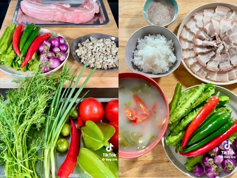 Huy Trần, chồng Ngô Thanh Vân chỉ nấu 'cơm lười' có thịt luộc chấm mắm tôm đơn giản mà ngon - Ảnh 3. Huy Trần - Ảnh 3.