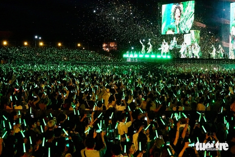 Trang Pháp múa cột trong Chị đẹp concert - Ảnh 4. Chị đẹp concert - Ảnh 3.