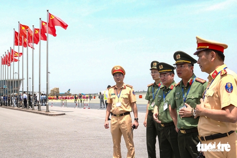 Đảm bảo an toàn chuyến thăm của Tổng Bí thư, Chủ tịch Trung Quốc Tập Cận Bình cấp độ cao nhất - Ảnh 6.