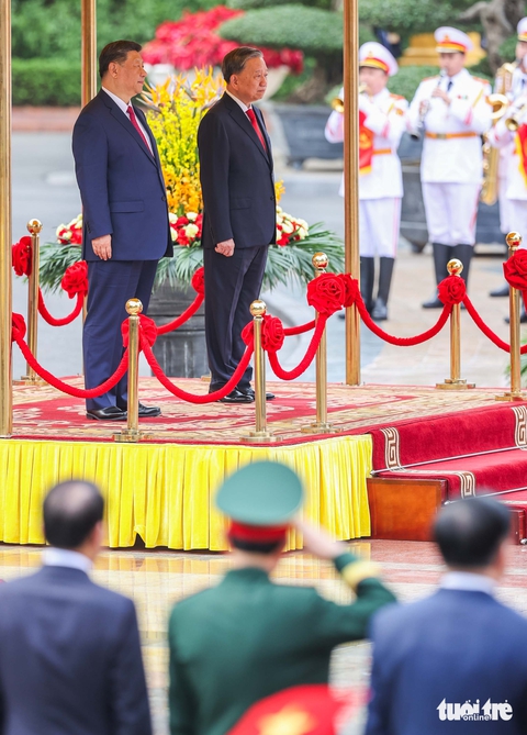 Những hình ảnh ngày làm việc đầu tiên của Tổng Bí thư, Chủ tịch Trung Quốc Tập Cận Bình tại Việt Nam - Ảnh 8.