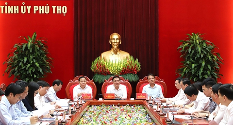 Phú Thọ, Vĩnh Phúc và Hòa Bình họp bàn hợp nhất ba tỉnh - Ảnh 1.
