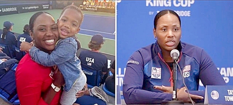 Taylor Townsend: Người mẹ kỳ diệu trong làng quần vợt - Ảnh 2. Taylor Townsend - Ảnh 3.