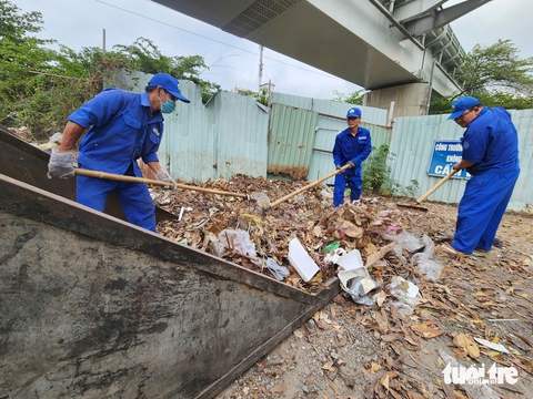 dọn rác - Ảnh 1.
