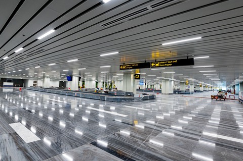 Hình ảnh nhà ga T3 Tân Sơn Nhất sắp hoàn thành, nhiều nơi đã khang trang, sáng bóng - Ảnh 12.