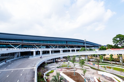 Hình ảnh nhà ga T3 Tân Sơn Nhất sắp hoàn thành, nhiều nơi đã khang trang, sáng bóng - Ảnh 11.