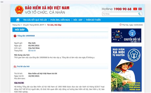 Coi chừng mất tiền do nhầm tổng đài Bảo hiểm xã hội - Ảnh 1.