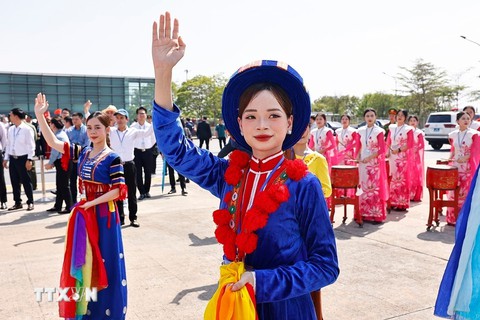 Thủ tướng Phạm Minh Chính ra sân bay tiễn Tổng Bí thư, Chủ tịch nước Trung Quốc Tập Cận Bình - Ảnh 4. Tập Cận Bình - Ảnh 4.