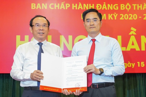 Ban Bí thư chỉ định ông Trần Quang Lâm tham gia Ban Chấp hành Đảng bộ TP.HCM - Ảnh 1.
