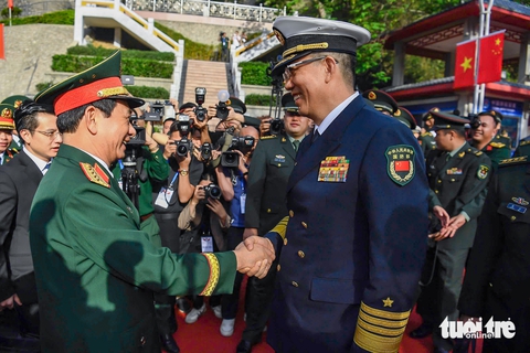 Đại tướng Phan Văn Giang bắt đầu sang Trung Quốc dự Giao lưu hữu nghị quốc phòng biên giới - Ảnh 4.