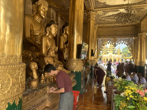 Lễ hội Thingyan và chiếc bánh Mun Lone Yay Paw của người Myanmar - Ảnh 6. myanmar - Ảnh 7.