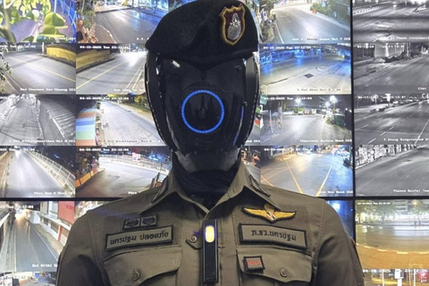 robot cảnh sát - Ảnh 1.