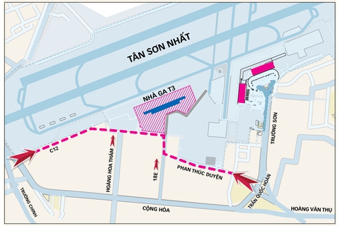 Nhà ga T3 Tân Sơn Nhất bắt đầu đón khách - Ảnh 4.