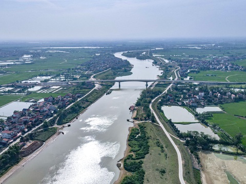 Ngắm các cây cầu nghìn tỉ nối Bắc Giang và Bắc Ninh trước ngày sáp nhập - Ảnh 6. sáp nhập - Ảnh 6.