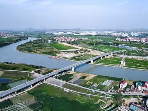 Cận cảnh các cây cầu nghìn tỉ nối Bắc Giang và Bắc Ninh trước ngày sáp nhập - Ảnh 8. sáp nhập - Ảnh 10.