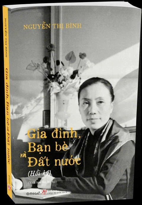 Tái bản hồi ký của bà Nguyễn Thị Bình - Ảnh 1. nguyễn Thị Bình - Ảnh 1.