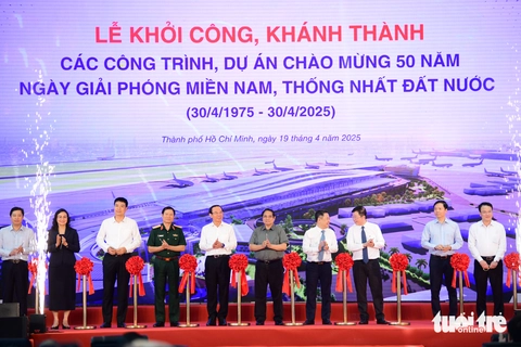 Thủ tướng Phạm Minh Chính phát lệnh khởi công, khánh thành đồng loạt 80 công trình, dự án trọng điểm - Ảnh 4.