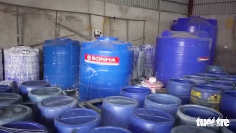 Bên trong xưởng sản xuất 3.500 tấn giá đỗ 'ngậm' hóa chất - Ảnh 7.