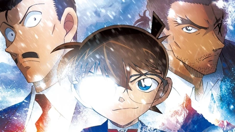 Movie Conan 2025 vượt mặt Doraemon, thu 190 tỉ đồng ngày đầu chiếu - Ảnh 1. Conan - Ảnh 1.