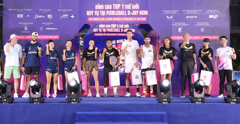 Dàn siêu sao pickleball hàng đầu thế giới giao lưu với người hâm mộ tại TP.HCM - Ảnh 6.