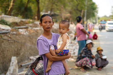 Chính quyền quân sự Myanmar tuyên bố ngừng bắn sau động đất - Ảnh 1. Myanmar - Ảnh 1.